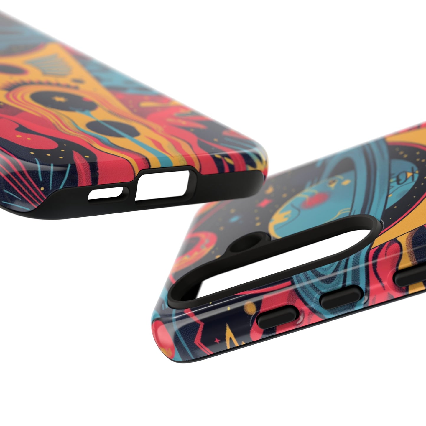 Cosmic Journey Space and Time Phone Case