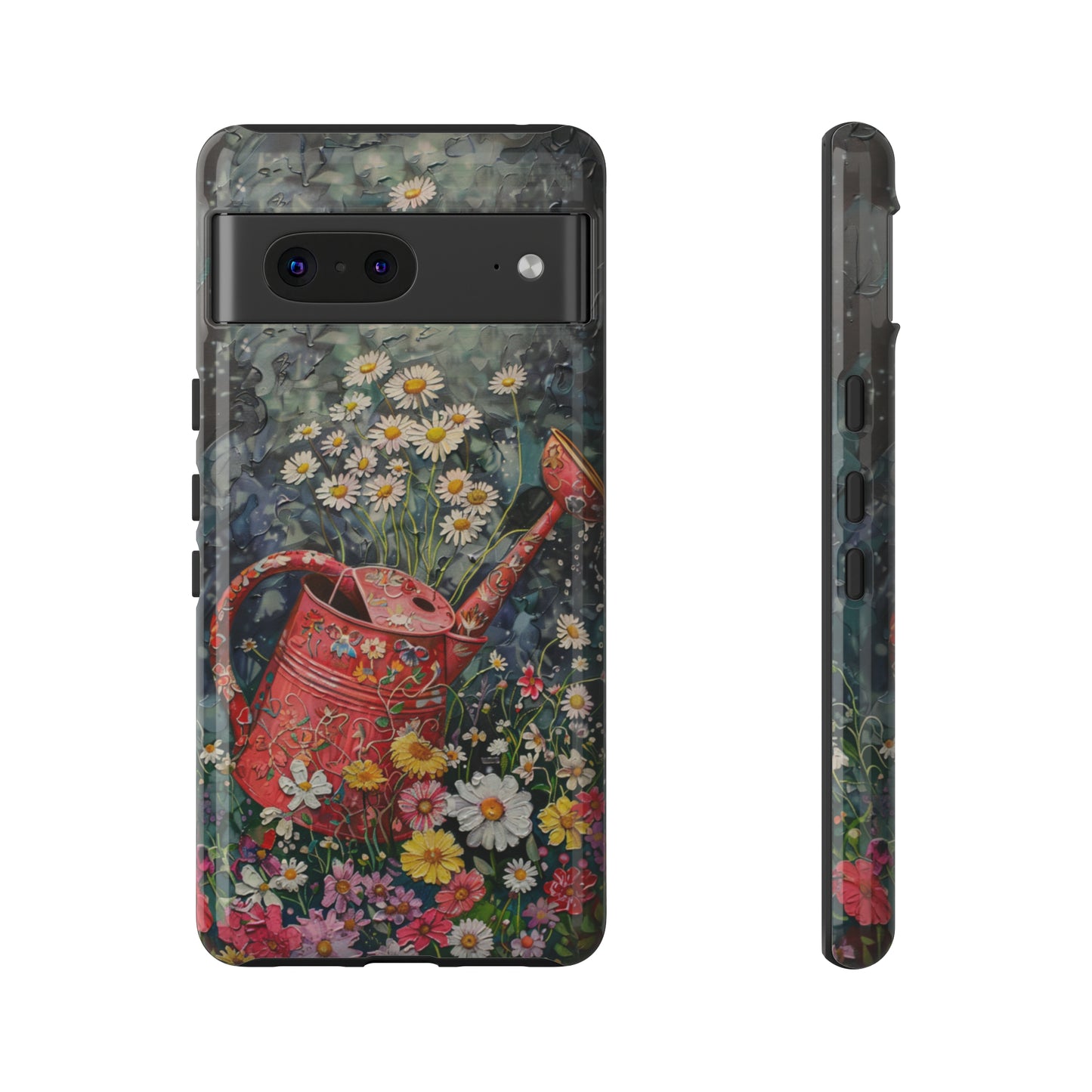 Flowers and Watering Can Floral Oil Painting Phone Case