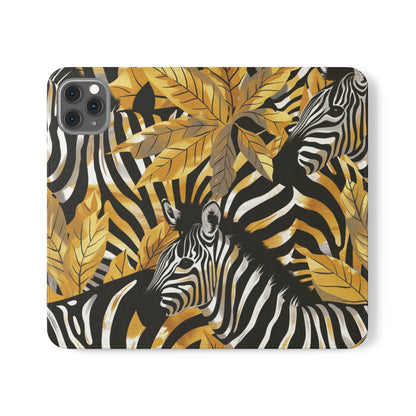 Zebra Stripes Flip Case