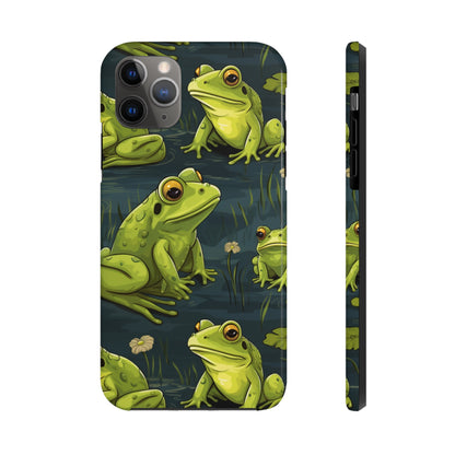 Frogs Tough iPhone Case | Embrace The Reptile Green Style and Reliable Protection