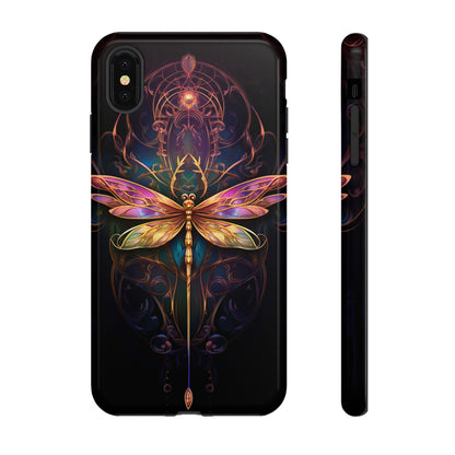 Art Nouveau Dragonfly - A Timeless Symbol of Elegance for Google Pixel, iPhone, and Samsung Cases