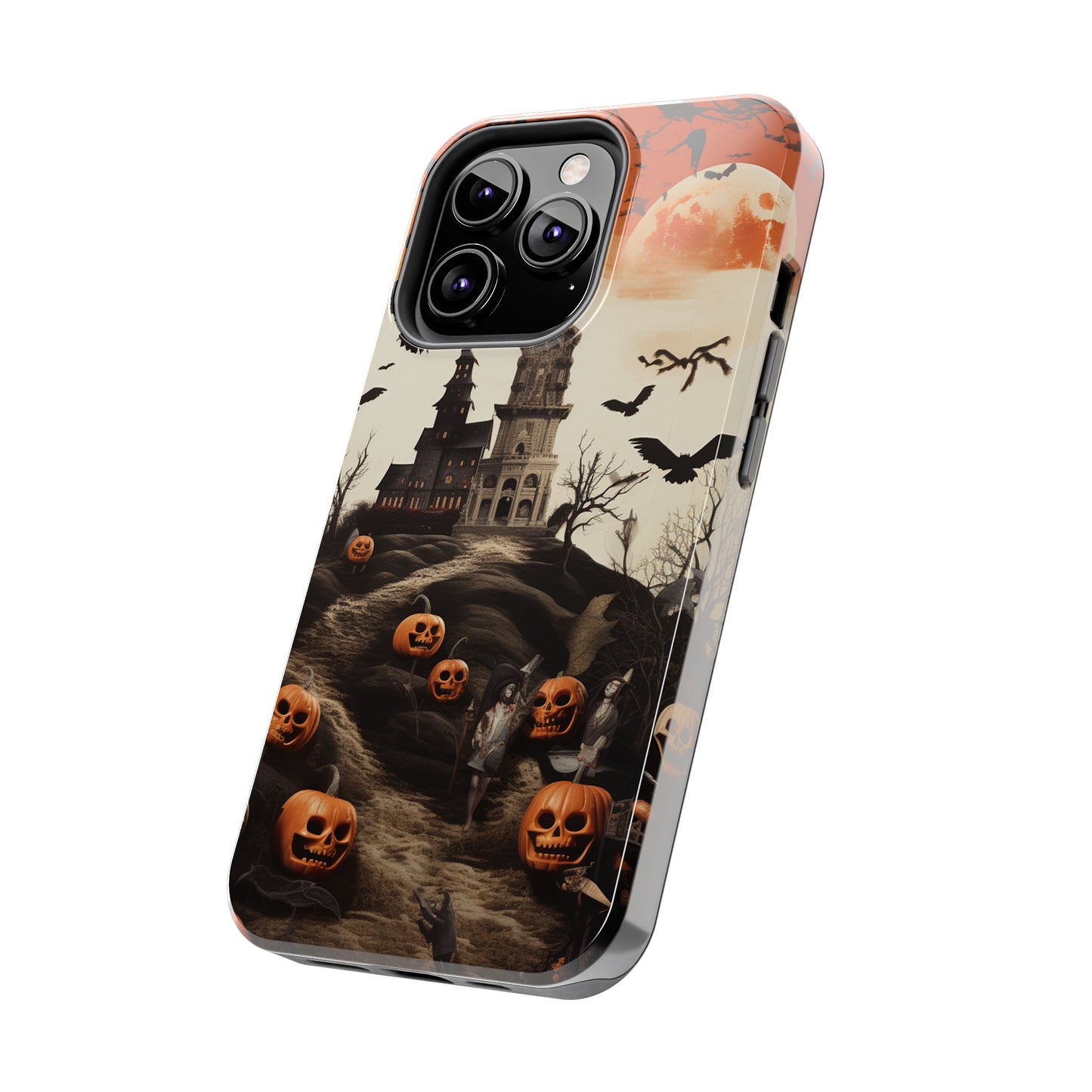 Creepy Halloween iPhone Case | Embrace Spooky Style and Haunting Ambiance