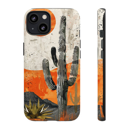 Desert Cactus Western iPhone Case