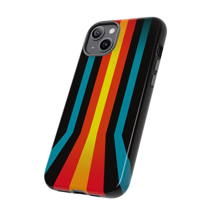 Retro Lines 1980s Flashback Phone Case