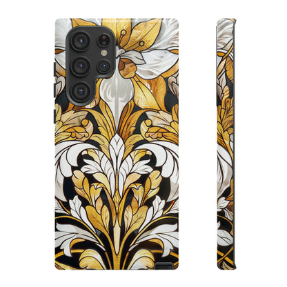 Art Deco Stained Glass floral Phone Case