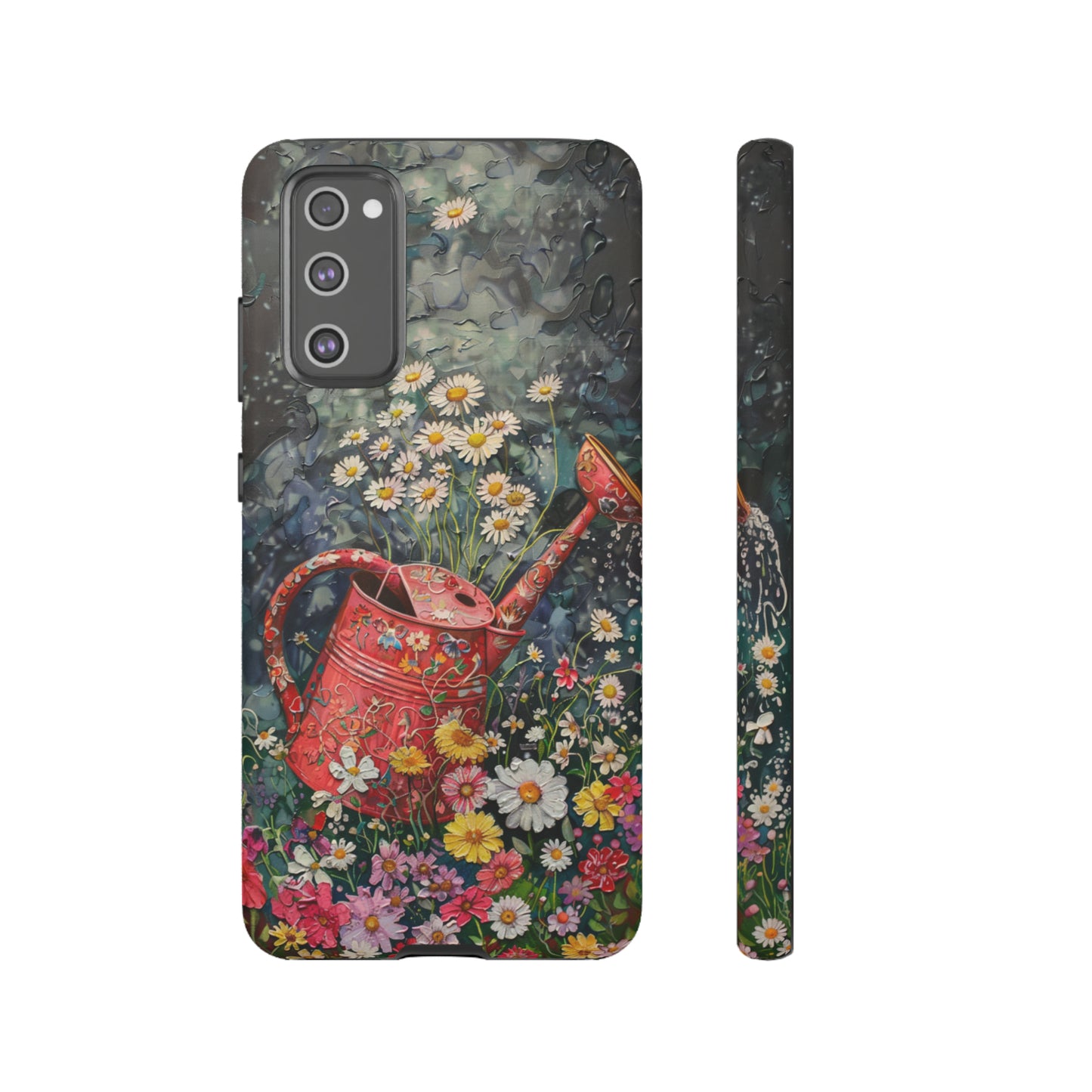 Flowers and Watering Can Floral Oil Painting Phone Case