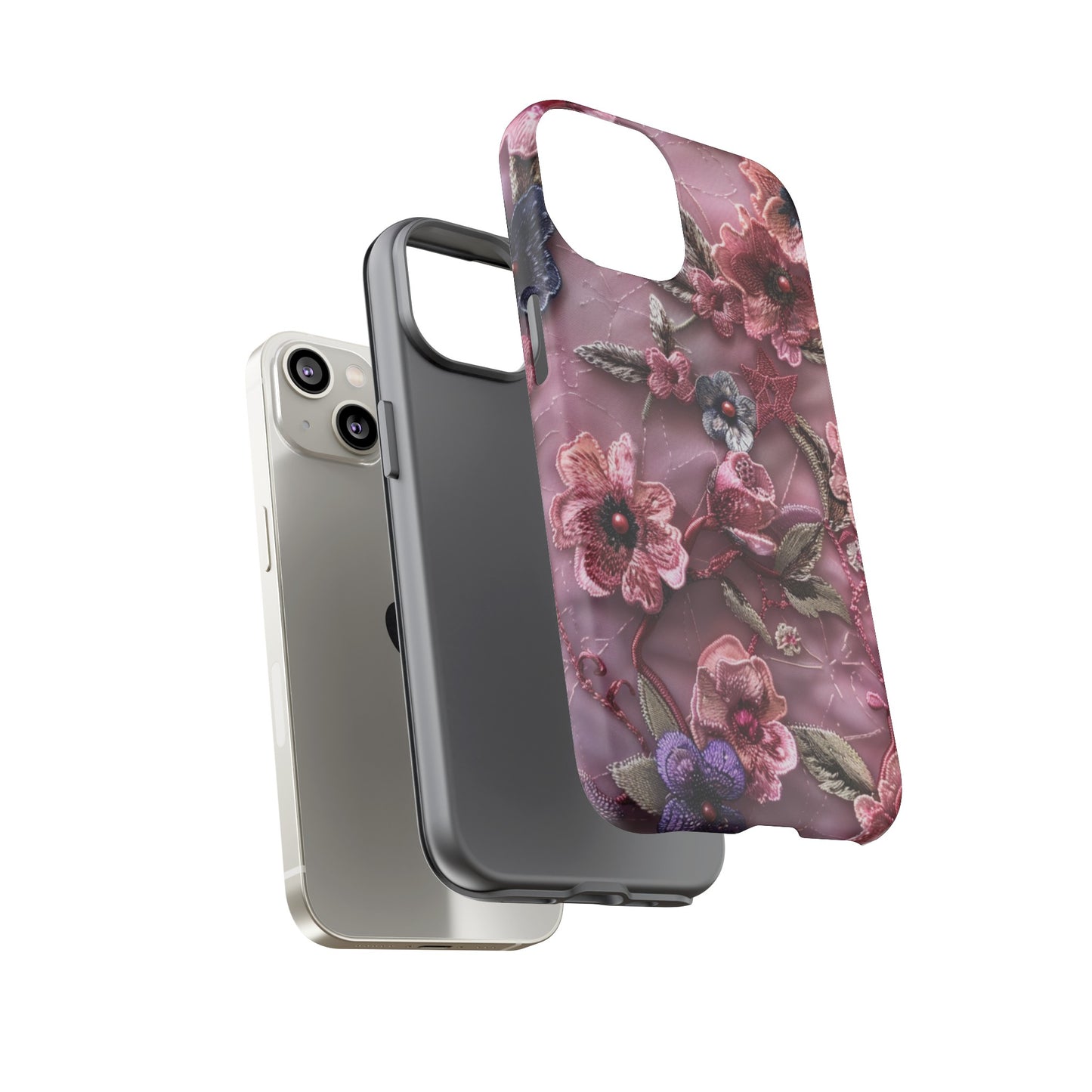 Coquette Aesthetic Floral Art Phone Case