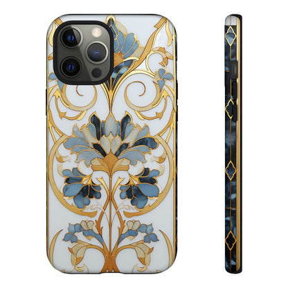 Art Deco Floral Gold