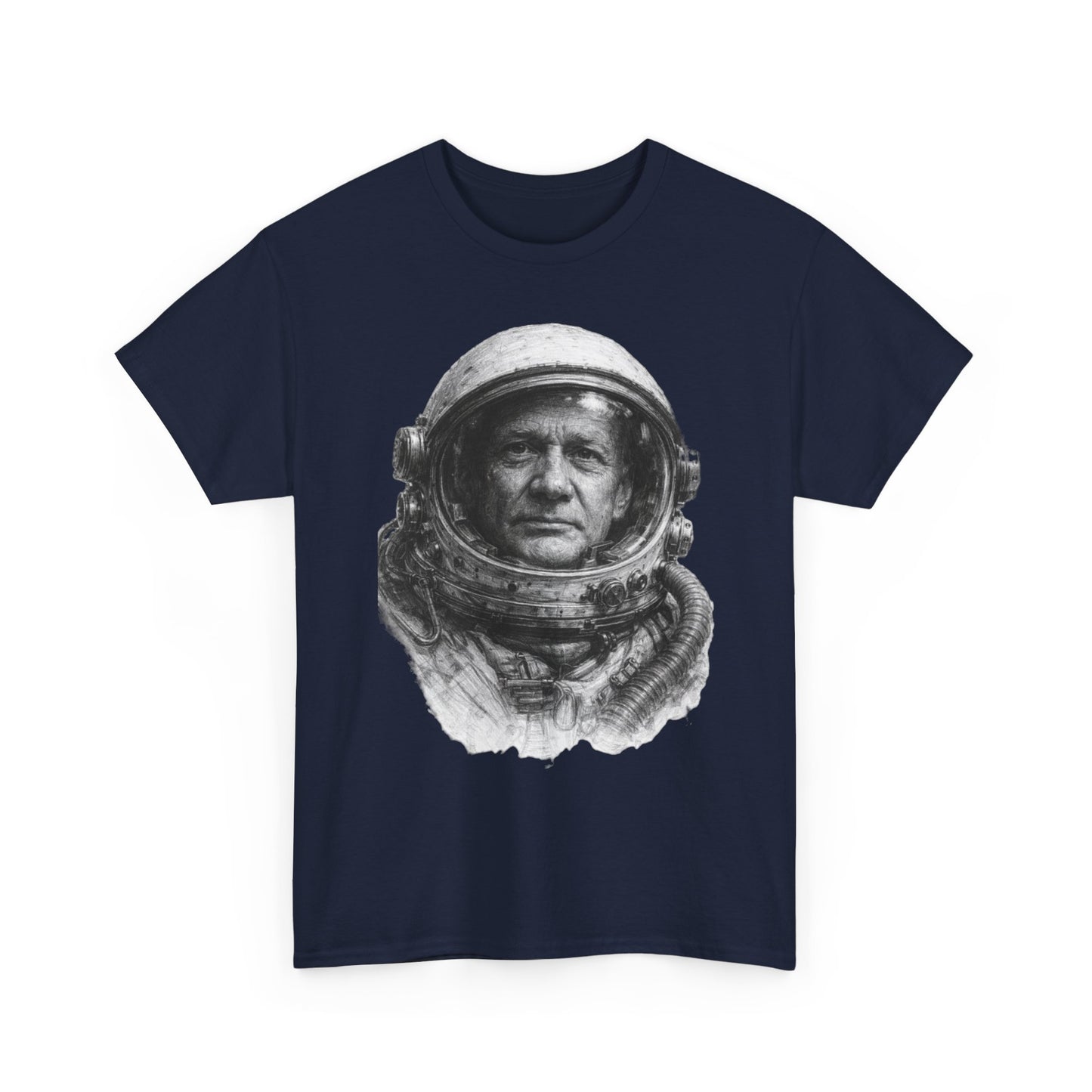 Astronaut Reflection Vintage Space T-Shirt