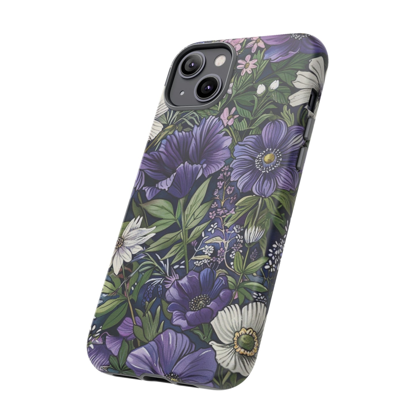 Floral Sage Purple Wildflower Phone Case