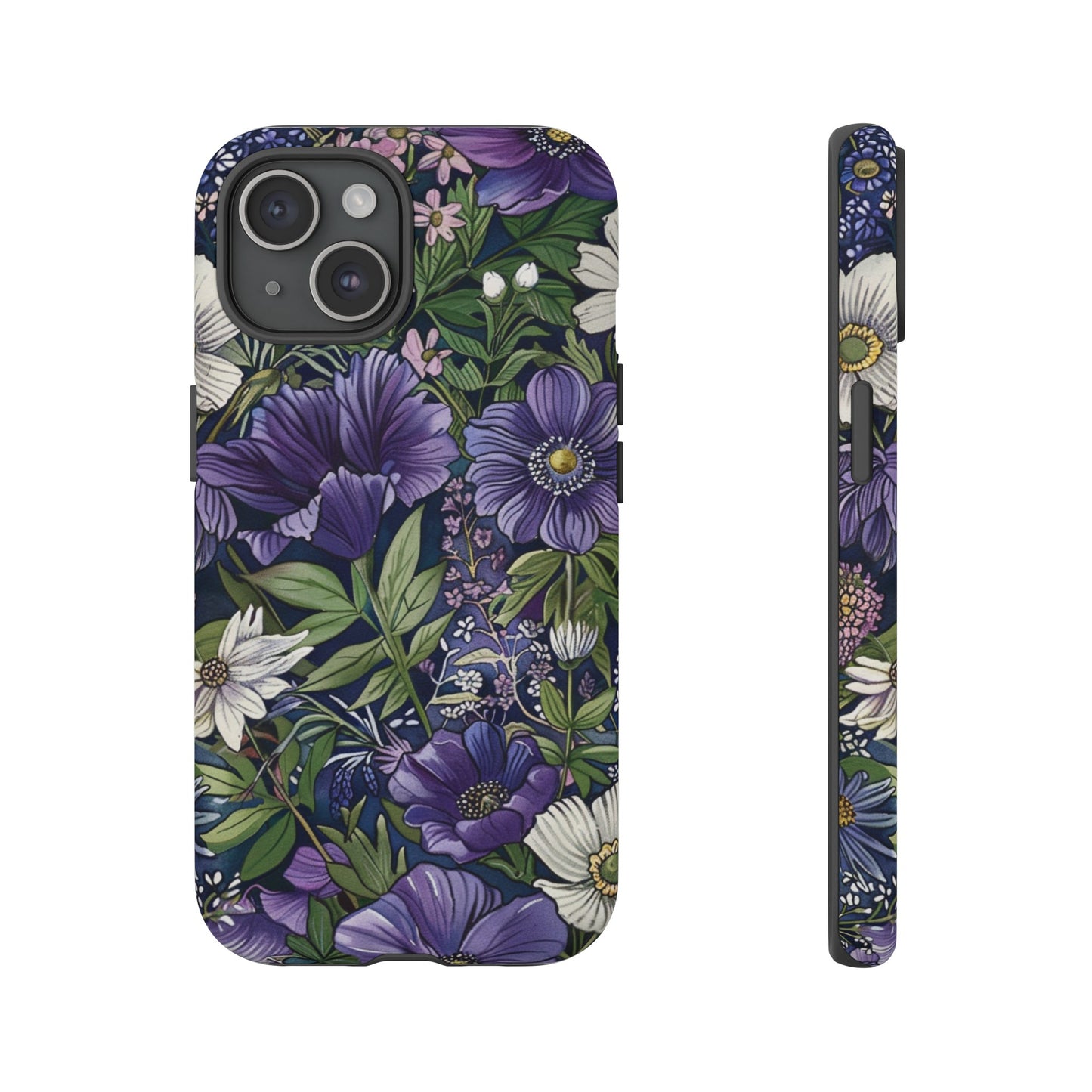 Floral Sage Purple Wildflower Phone Case