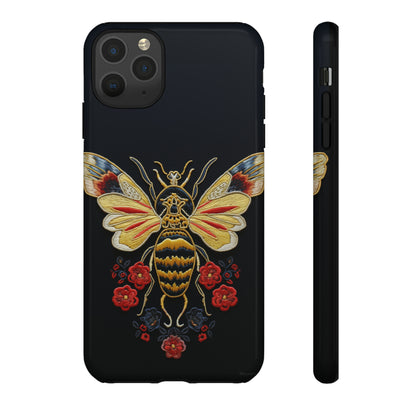 Embroidery Style Deathhead Moth Mexican Art