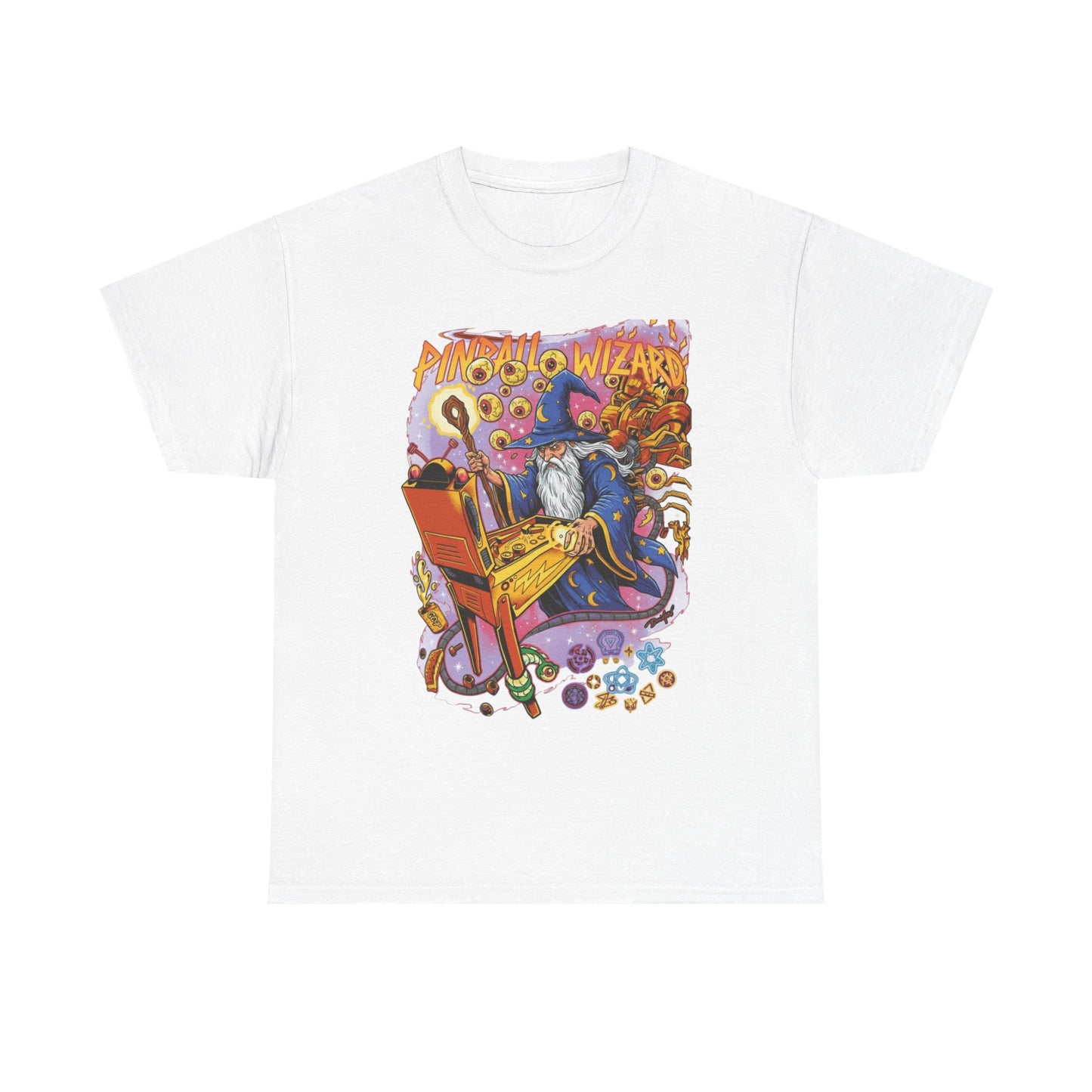 retro pinball gaming apparel