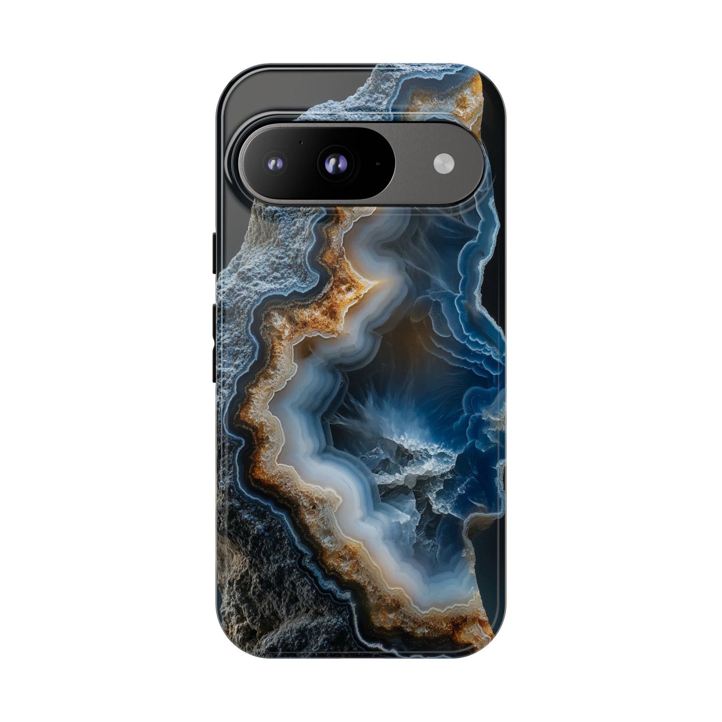 Google Pixel 9 Case with Natural Geode Patterns