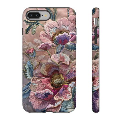 Coquette Embroidery Aesthetic Floral iPhone 14 Case