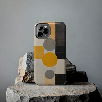 Atomic Era Meets Modern: Mid-Century Art Atomic Design Tough Case for iPhone