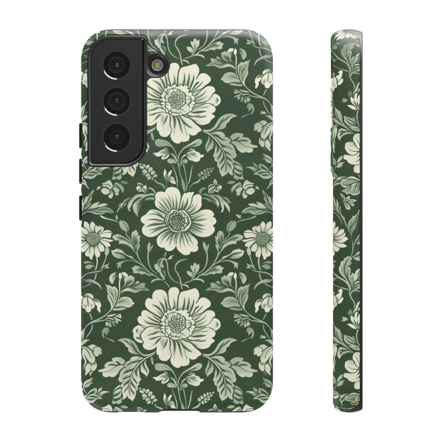 Floral Sage Green Wildflower Phone Case