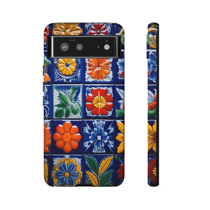 Mexican Tile Floral Art