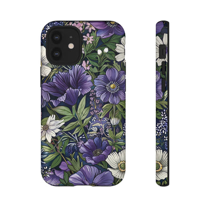 Floral Sage Purple Wildflower Phone Case