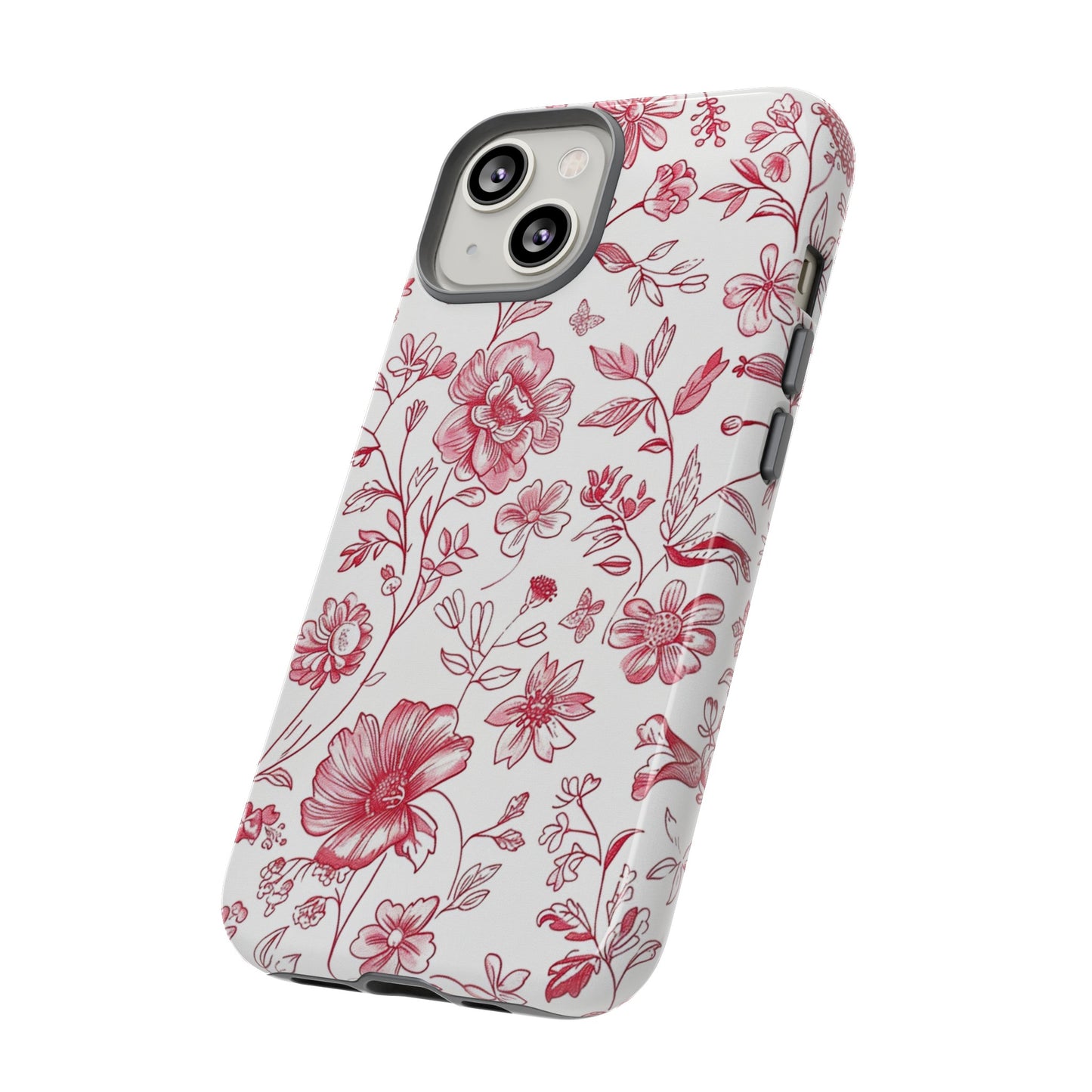 Pink Floral Wildflower Phone Case