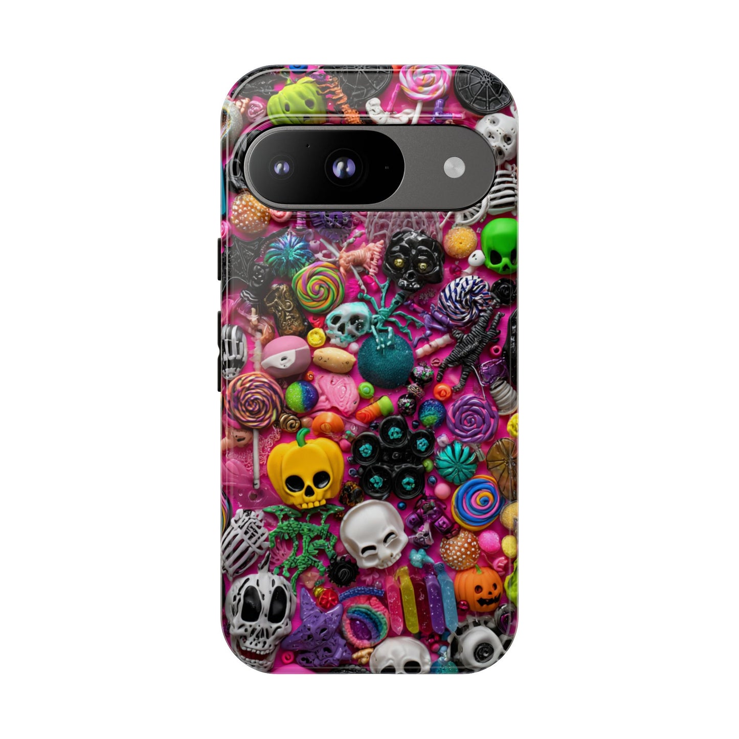 Spooky Phone Case, Candy Gothic Alt Punk Junk