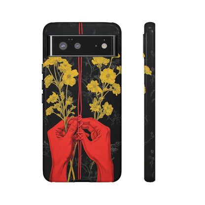 We Are All Connected Floral Phone Case