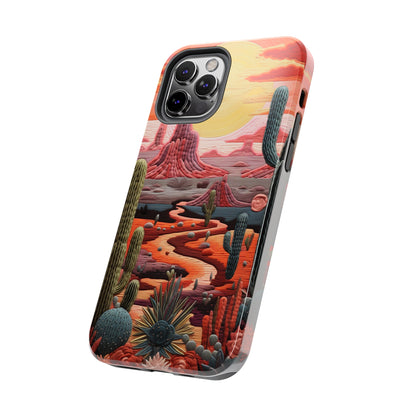 Cactus Desert Sunset Phone Case