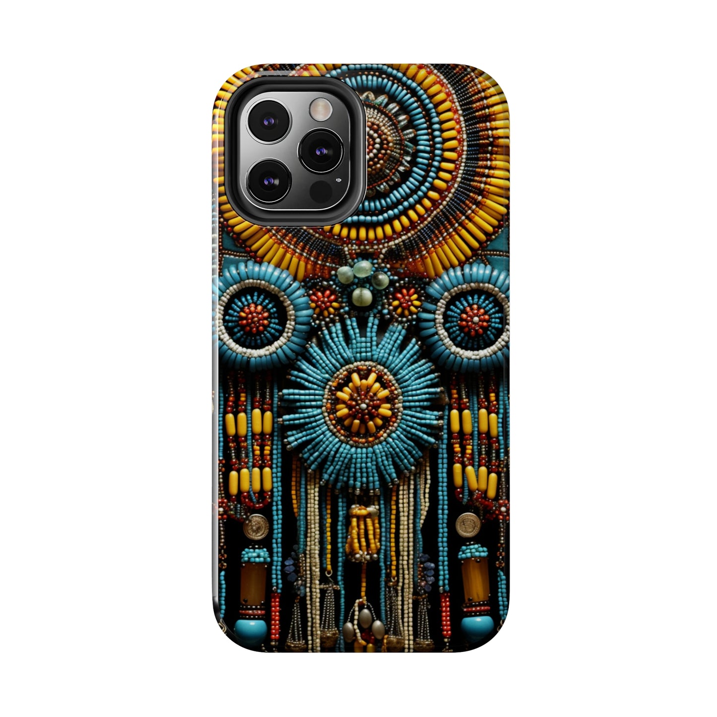 Native American Beadwork iPhone Case | Crafted Elegance with Cultural Heritage