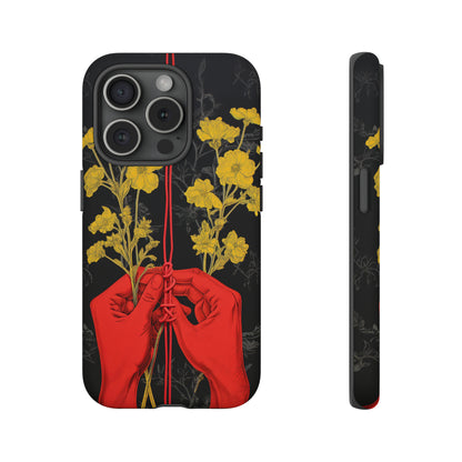 We Are All Connected Floral Phone Case