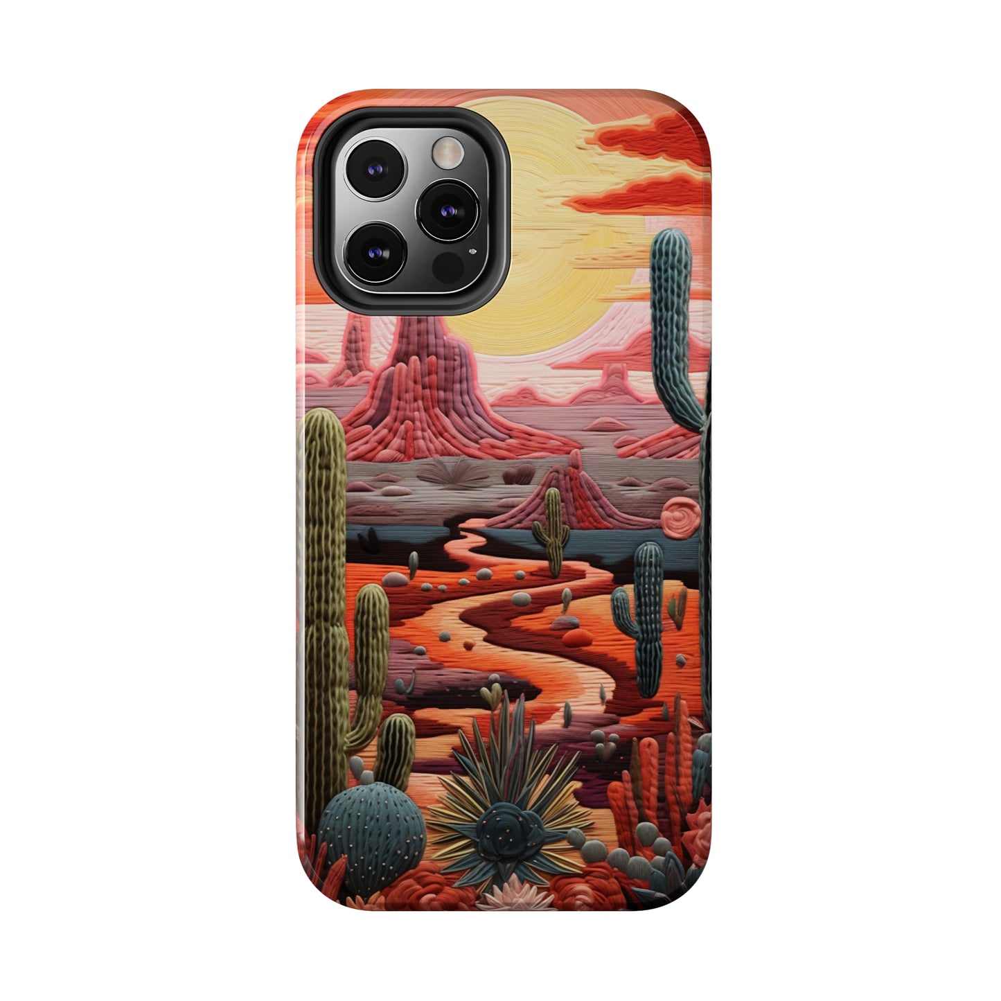 Cactus Desert Sunset Phone Case