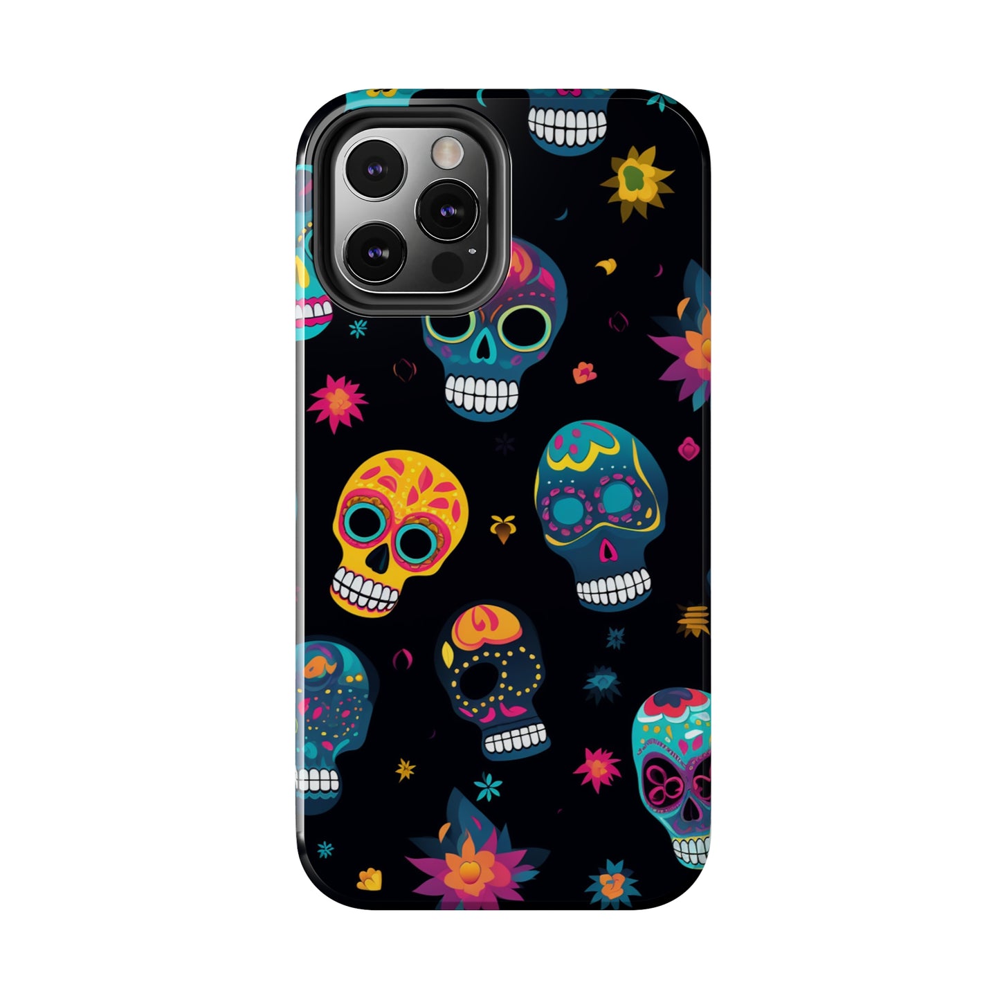 Sugar Skull iPhone Case | Day of the Dead Elegance for Apple iPhone Models