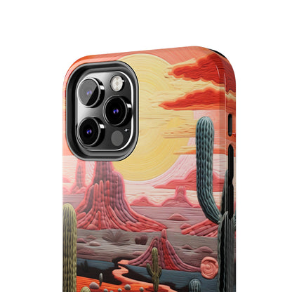 Cactus Desert Sunset Phone Case