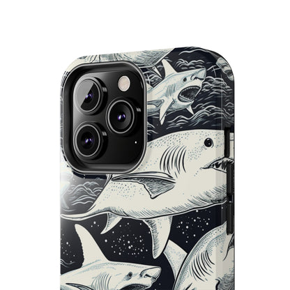 Shark Design | Swimming with the Sharks Aquatic Adventure iPhone 13 Case