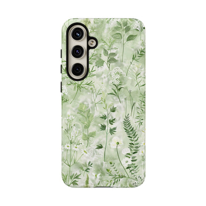 Nature-inspired purple wildflower case for iPhone 14 Pro Max