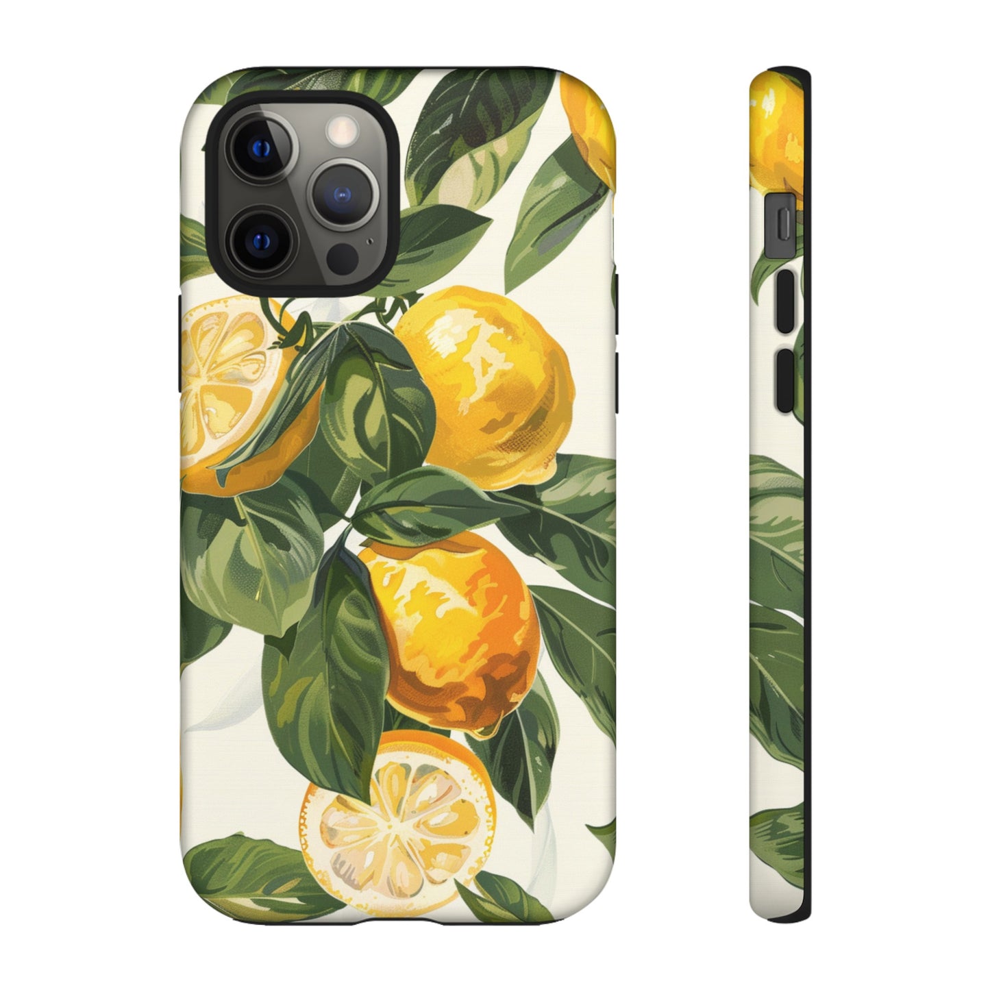 Yellow Lemon Italian  Painting iPhone 13 Case