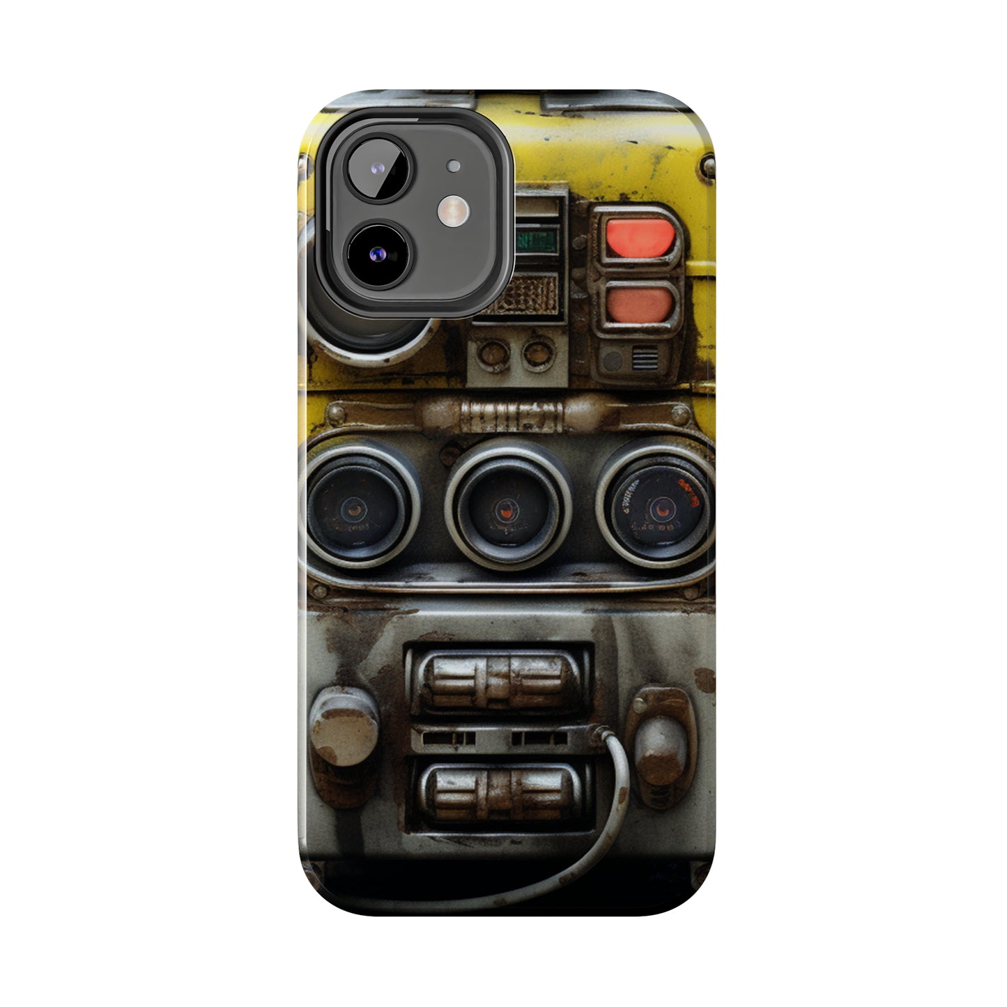 Cyberpunk Fallout Communicator iPhone Case