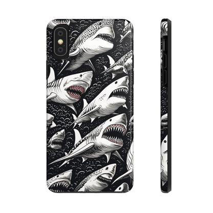 Deep Blue Mystery iPhone 14 Pro Max Shark Design