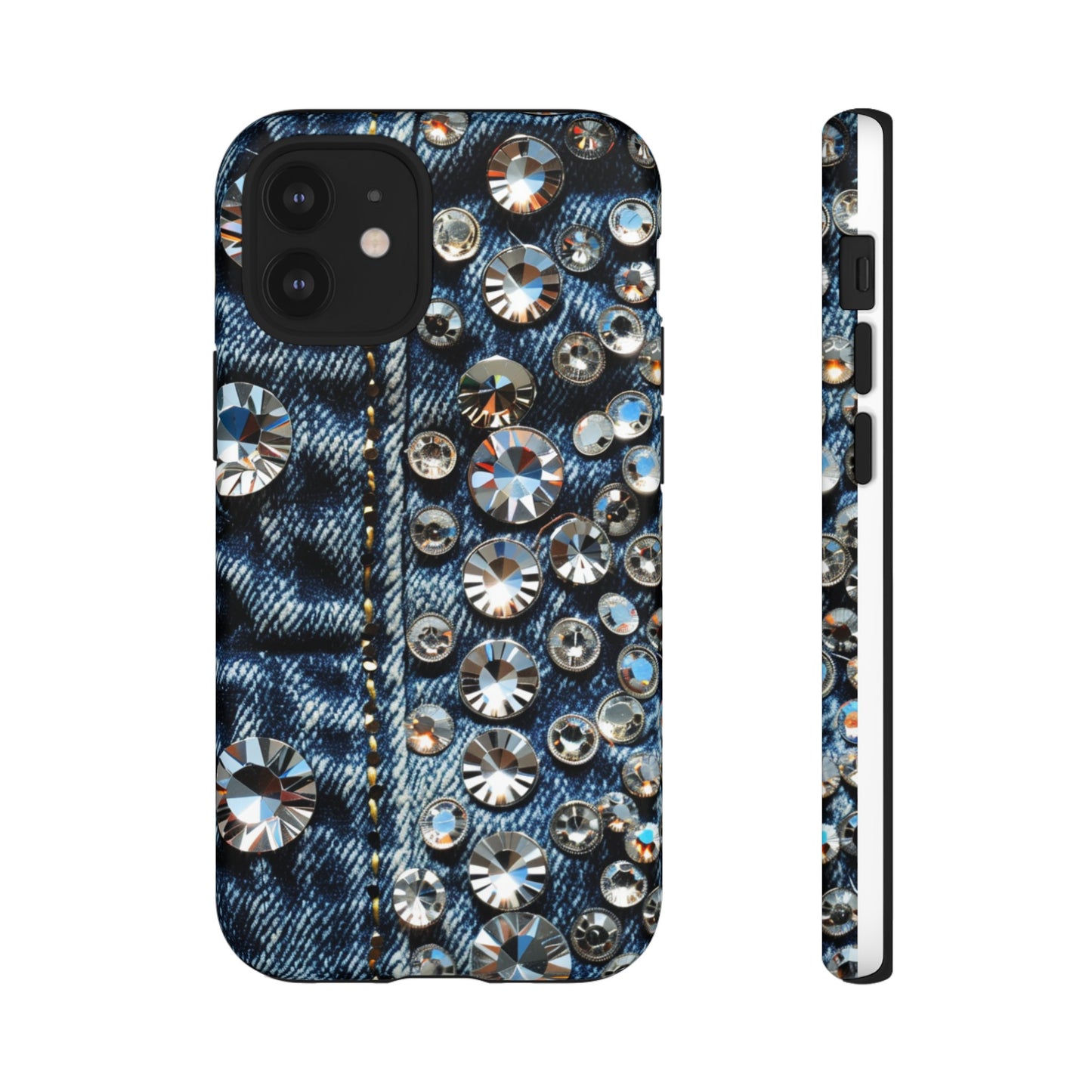 Blue Jean Queen Rhinestone Bling Phone Case