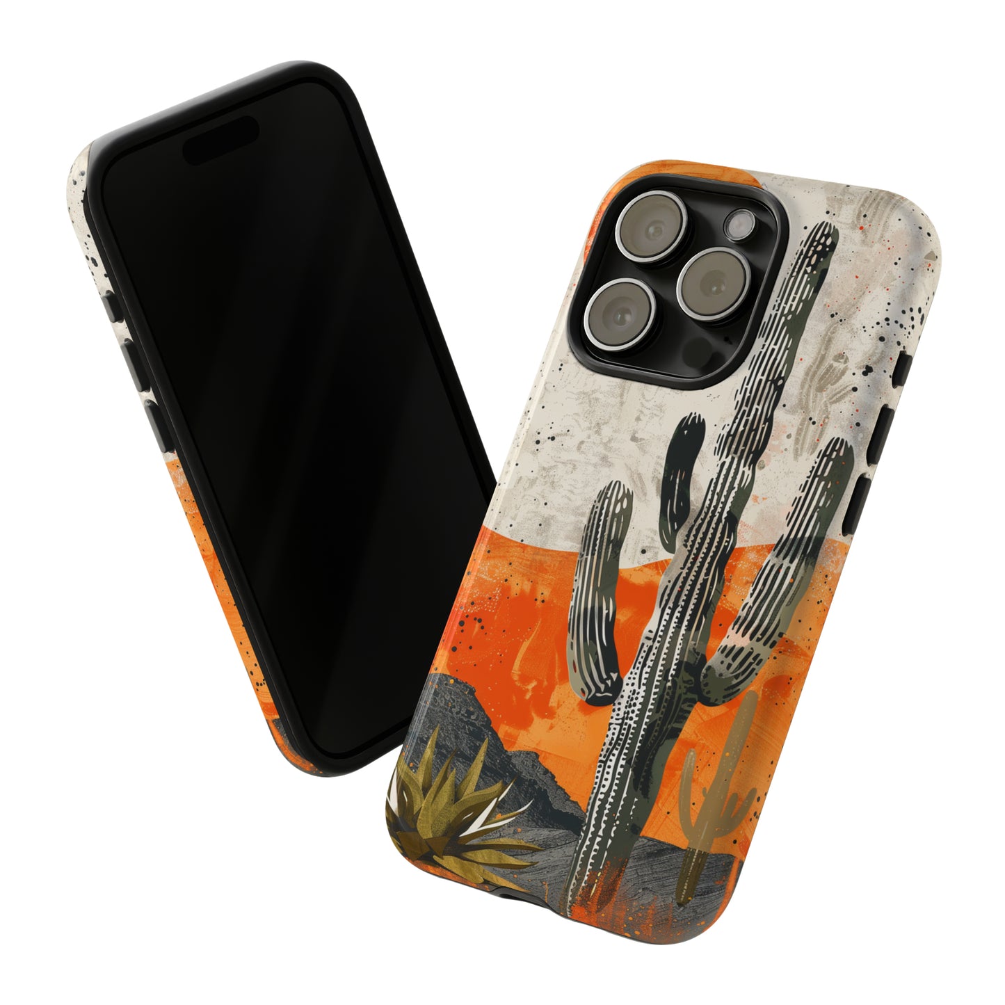 Desert Cactus Western iPhone Case