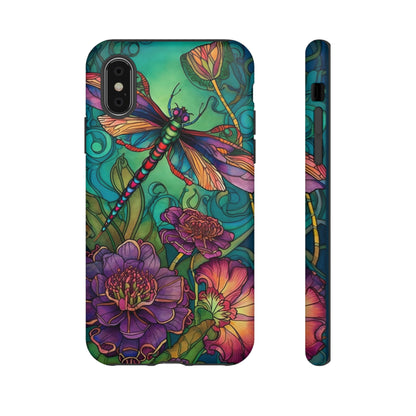 Art Nouveau Dragonfly - A Timeless Symbol of Elegance for Google Pixel, iPhone, and Samsung Cases