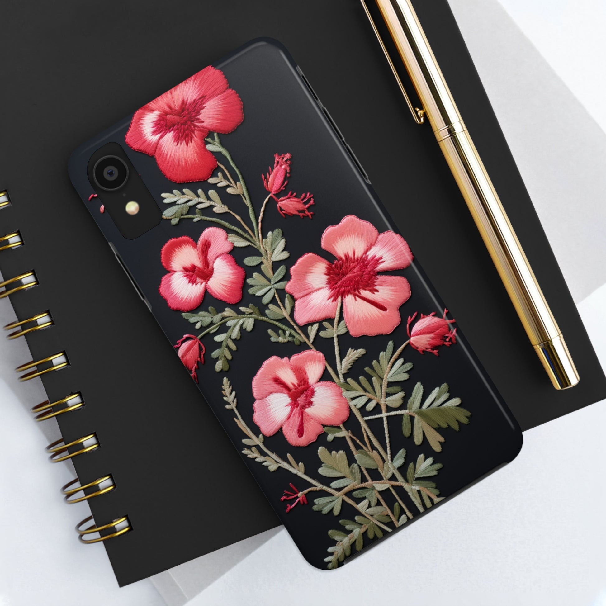 Artistic Beauty - Floral Embroidery Case