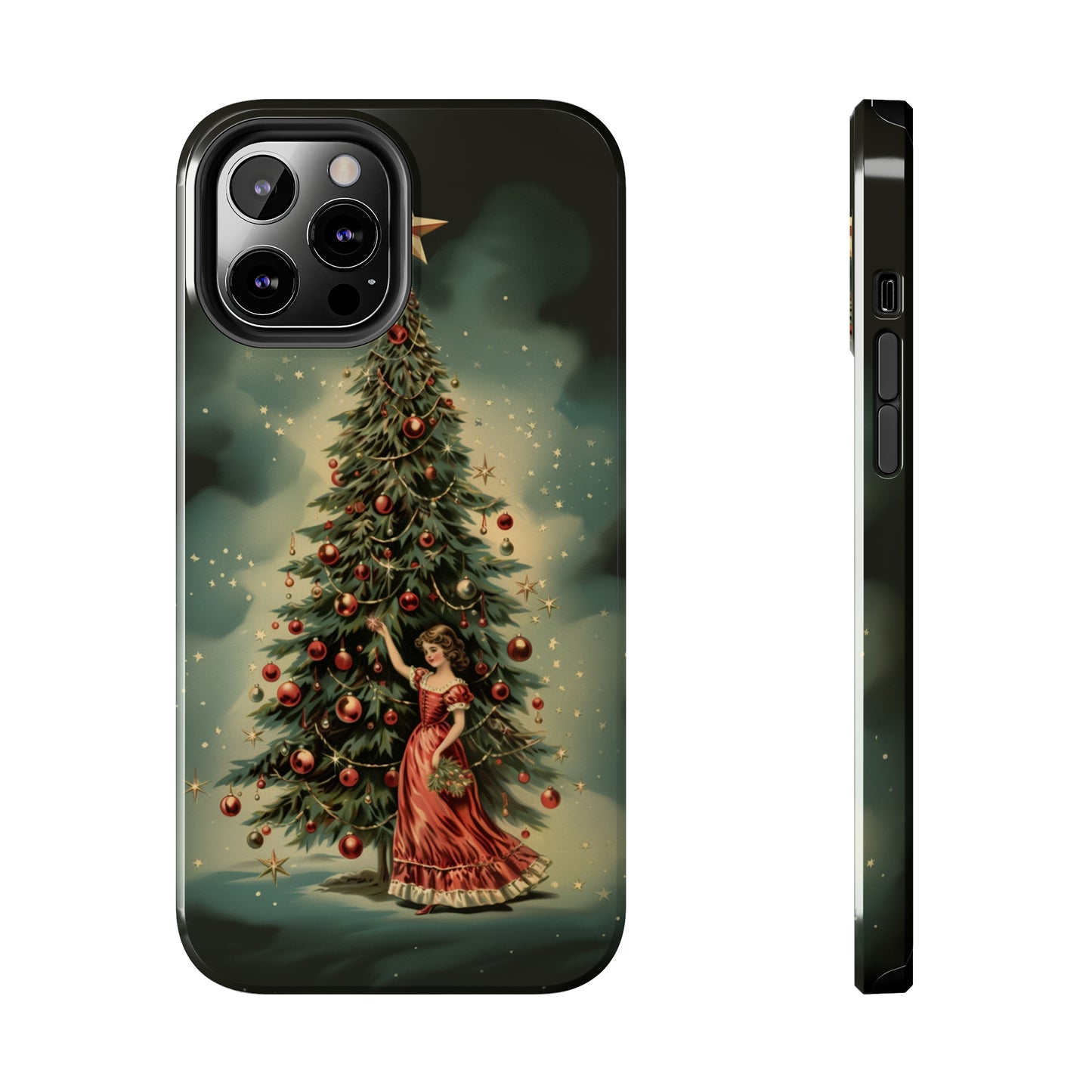 Vintage Christmas Charm Case for iPhone