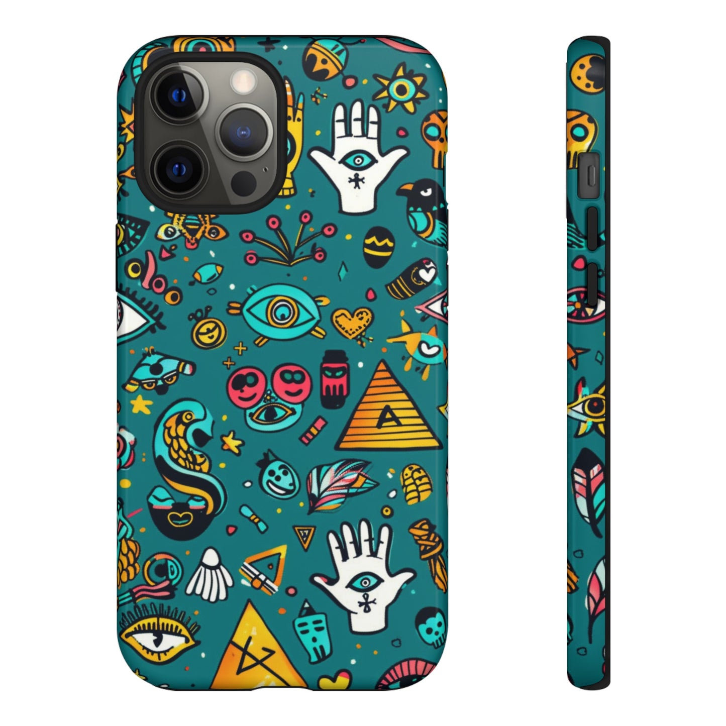 UFOs and Ancient Egypt Talisman Collage Phone Case