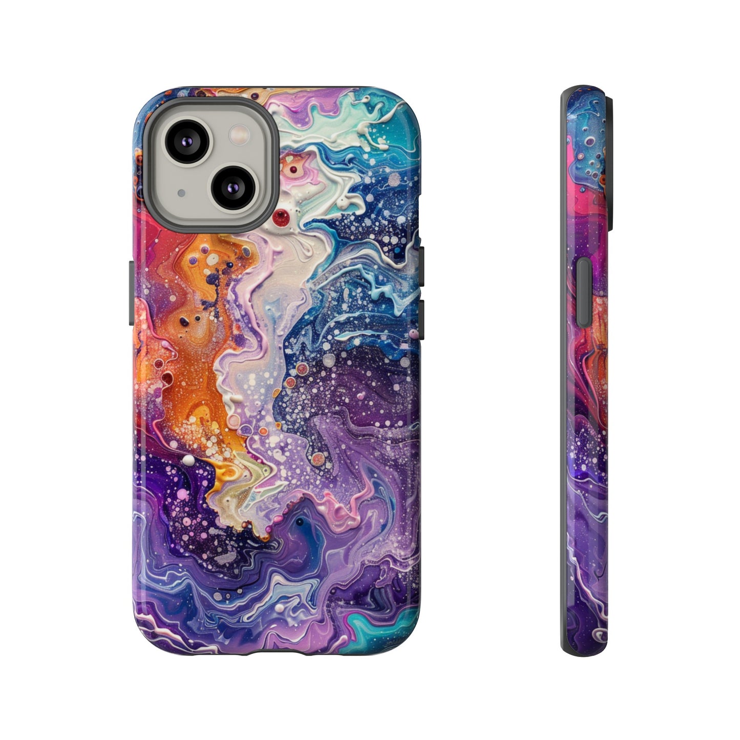 Trippy Psychedelic Color Waves Phone Case