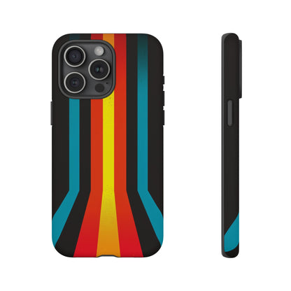 Retro Lines 1980s Flashback Phone Case