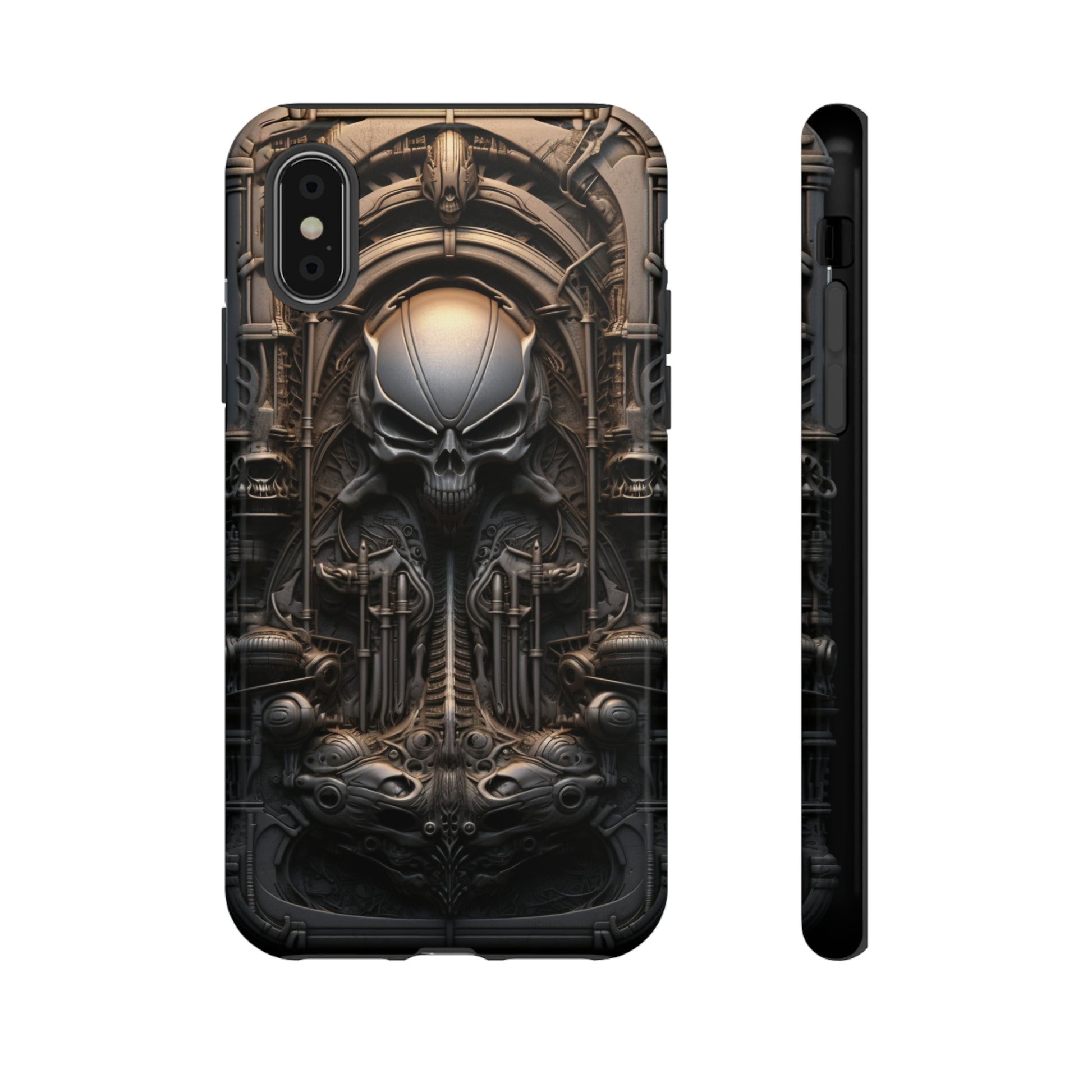 Giger-inspired horror art case for iPhone 13