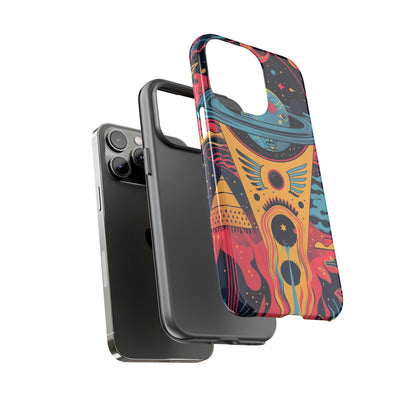 Cosmic Journey Space and Time Phone Case