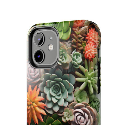 Succulent Desert Cactus Floral iPhone Case | Embrace the Beauty of Arid Elegance