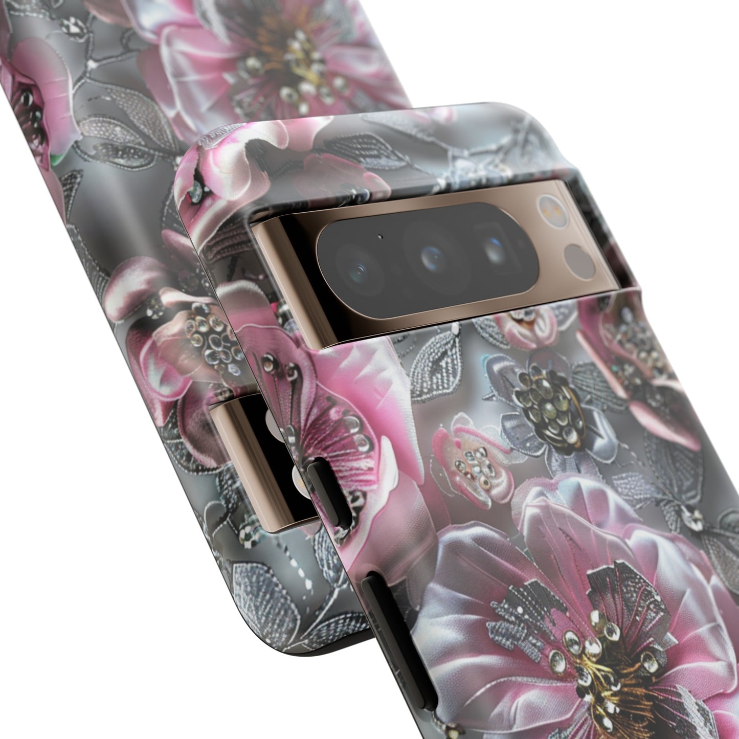 Coquette Aesthetic Floral Art iPhone 15 Case