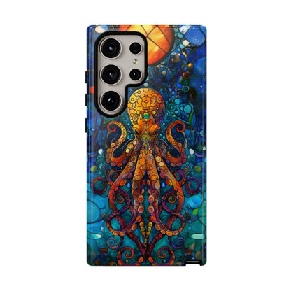 Octopus Stained Glass Undersea Magic Phone Case